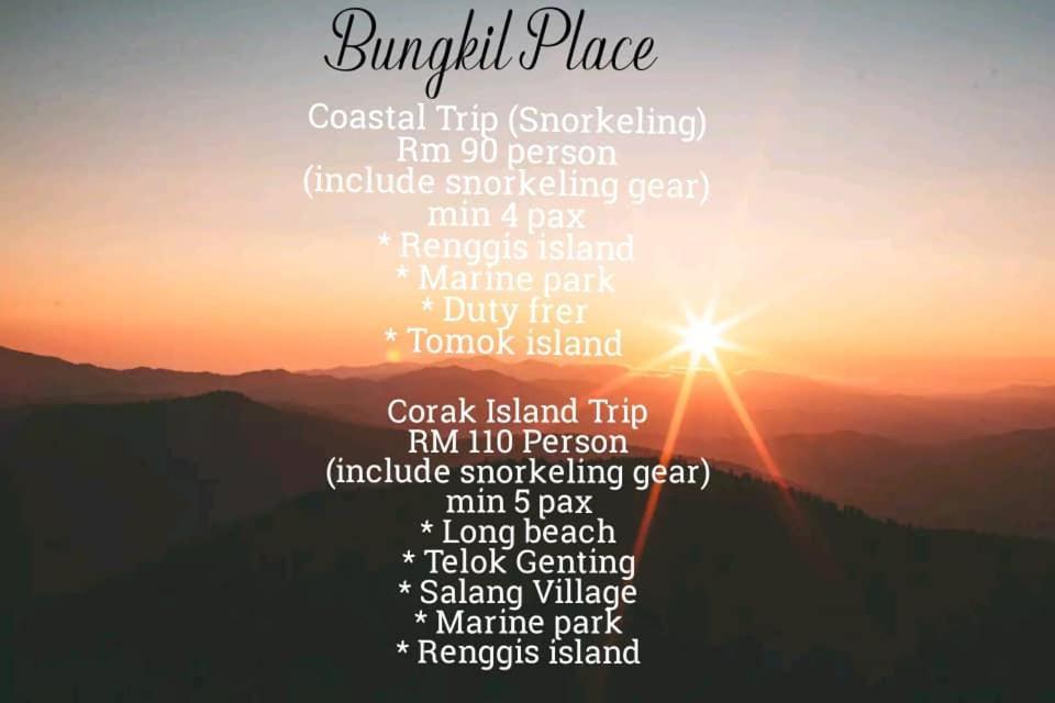 Bungkil Place Hotell Tioman island Exteriör bild